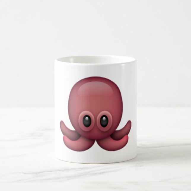 Octopus - Emoji Coffee Mug (Center)