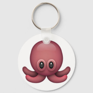 Octopus - Emoji Key Ring