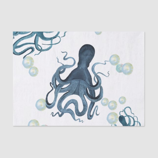 Octopus Family Tissue Paper (Front)