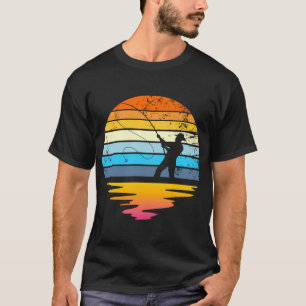 Octopus Fishing Fish Fishing rod T-Shirt