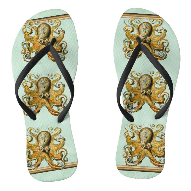 Octopus Flip Flops (Footbed)