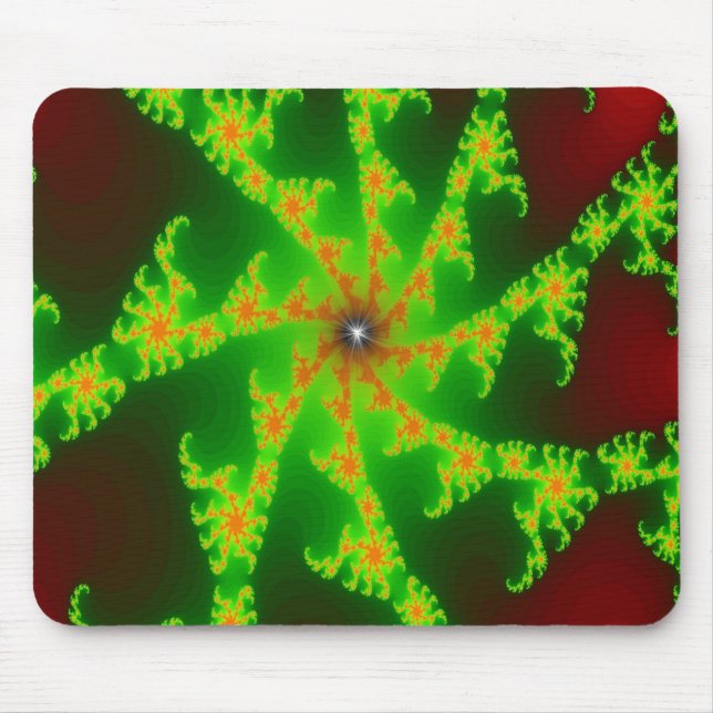 Octopus Fractal Mousepad (Front)