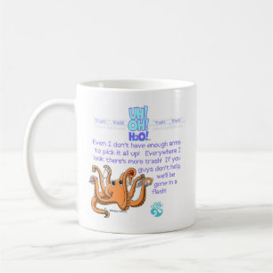 octopus front (Z), octopus back (Z) Coffee Mug