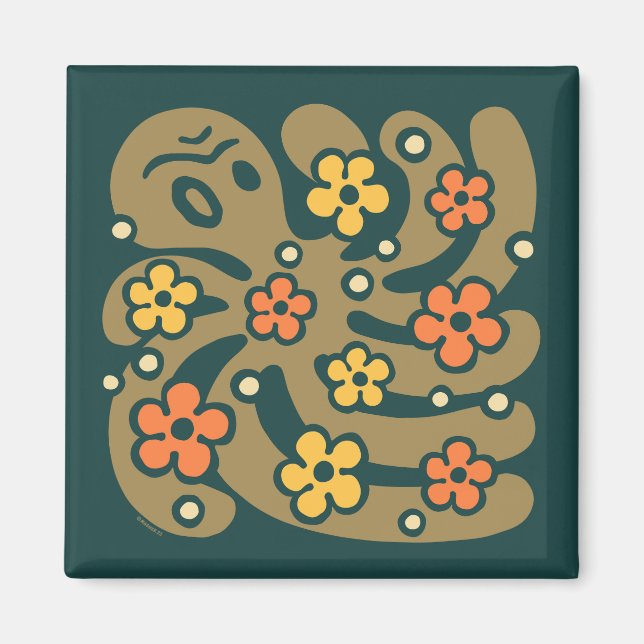 Octopus Garden Magnet (Front)