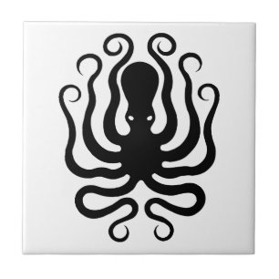 Octopus, Greek relief design Tile