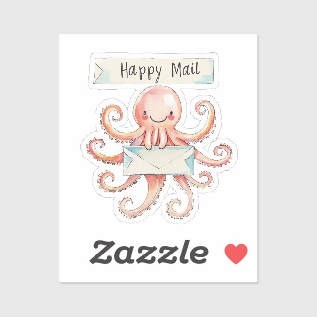 Octopus, Happy Mail,  (Sheet)