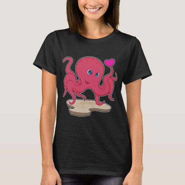 Octopus Heart T-Shirt (Front)