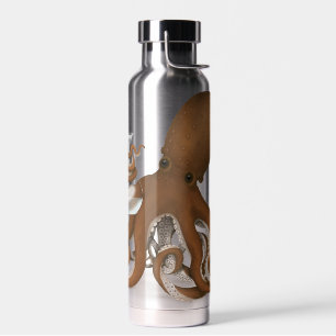 Octopus Holding Chemistry Flask  Water Bottle