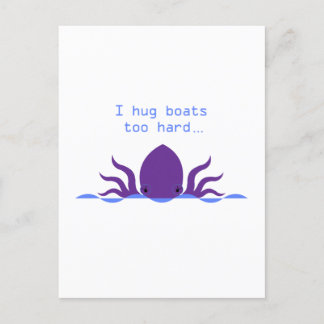 Octopus Holiday Postcard