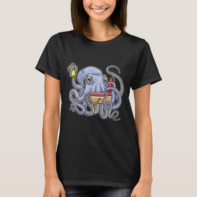 Octopus Hotdog T-Shirt (Front)