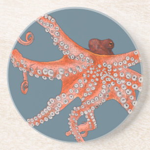Octopus Hugs Coaster
