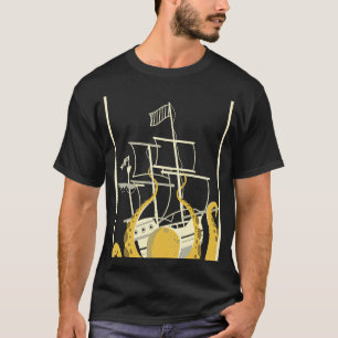 Octopus I Octopus I Pirate Ship I Octopus Octopus T-Shirt