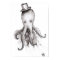 Octopus in a Hat Poster