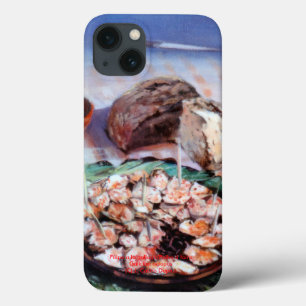 Octopus in Galician/Polbo á feira/Galician octopu iPhone 13 Case