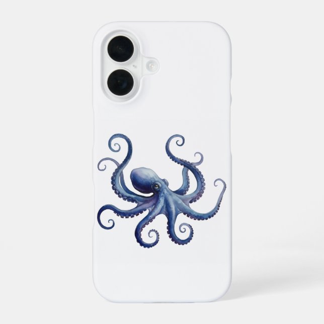 octopus iPhone 16 case (Back)