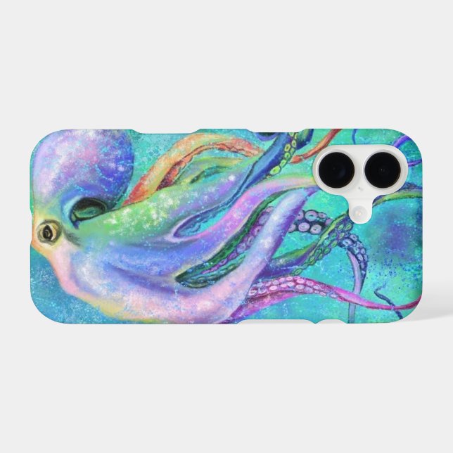 Octopus iPhone Case (Back (Horizontal))