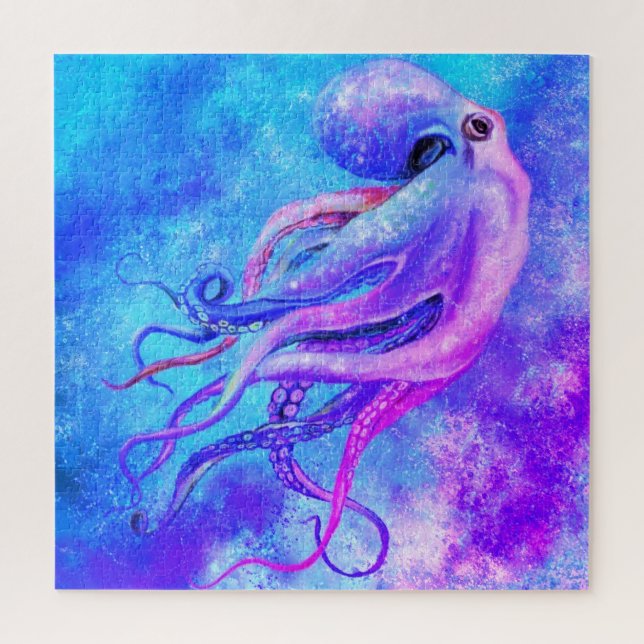 Octopus Jigsaw Puzzle (Vertical)
