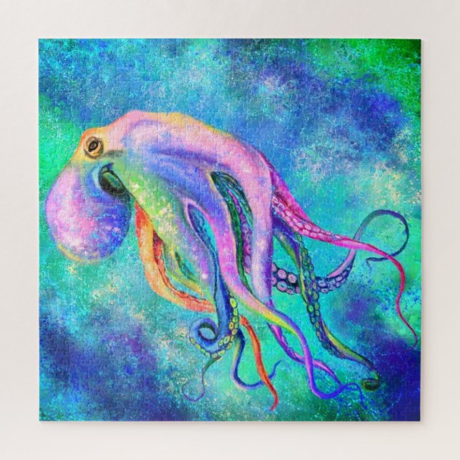 Octopus Jigsaw Puzzle (Vertical)