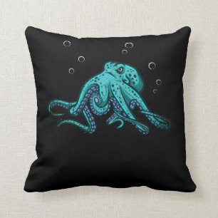 Octopus Kraken Sea Animal Cushion