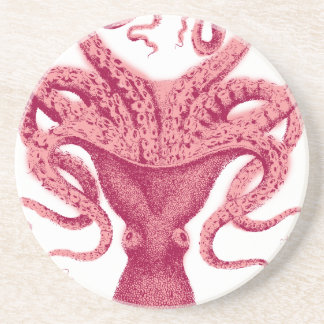 Octopus Kraken Squid Coaster