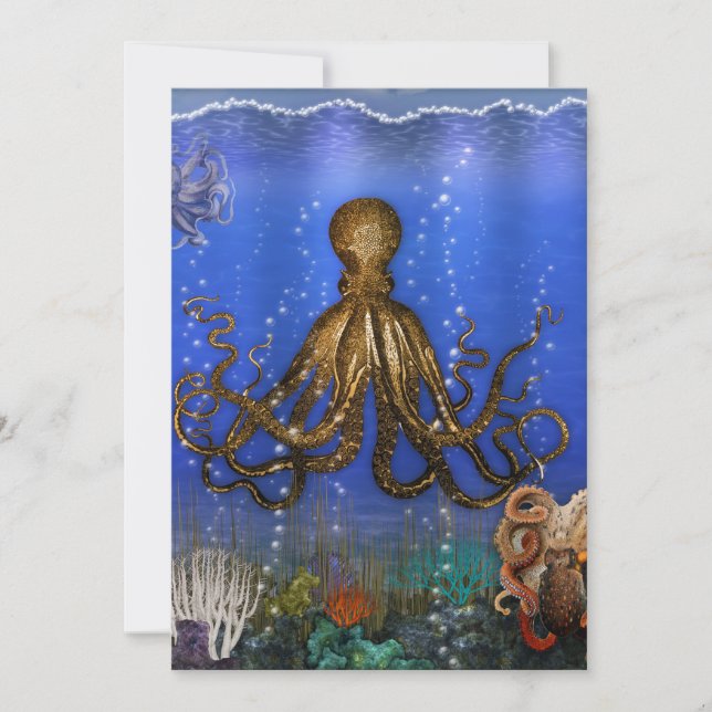 Octopus' Lair - Colourful (Front)