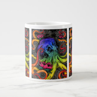 Octopus large coffee mug