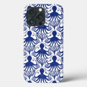 Octopus (light background) iPhone 13 pro case