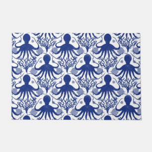Octopus (light background) doormat