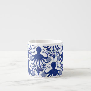Octopus (light background) espresso cup