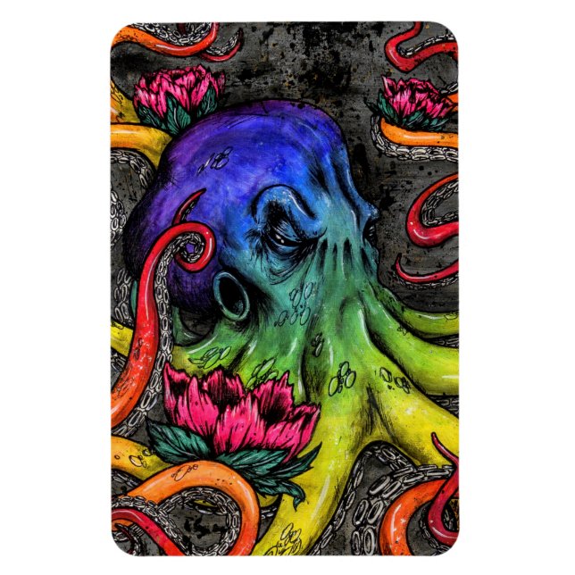 Octopus  magnet (Vertical)