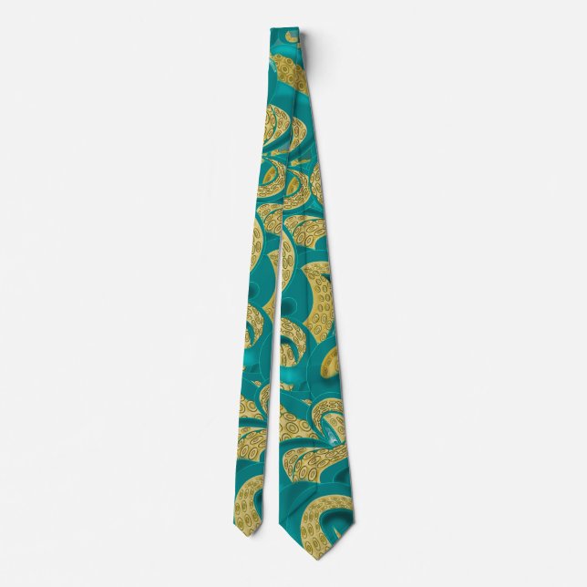 Octopus Neck Tie - Modern (Back)