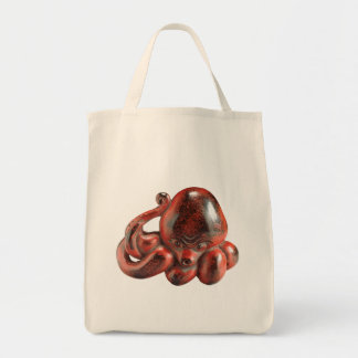 Octopus Netsuke Grocery Tote