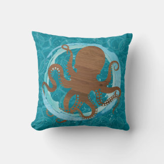 Octopus oasis pillow
