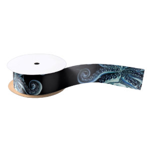 Octopus One Satin Ribbon