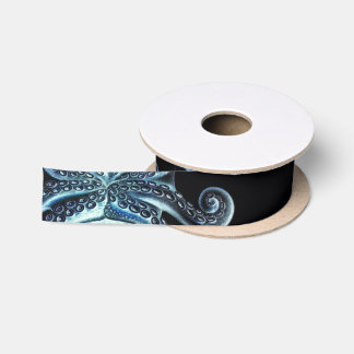 Octopus One Satin Ribbon