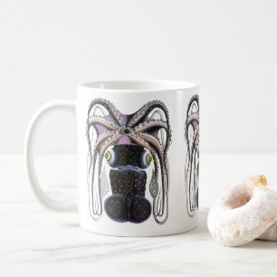 Octopus or Giant Squid, Vintage Marine Life Animal Coffee Mug
