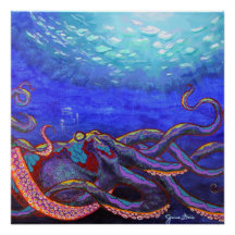 Octopus Painting