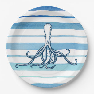 Octopus Paper Plate