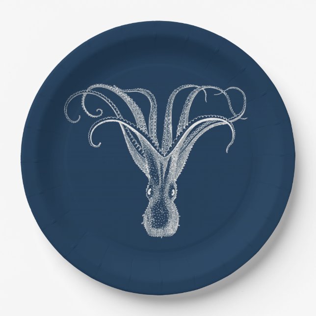 octopus paper plates (Front)