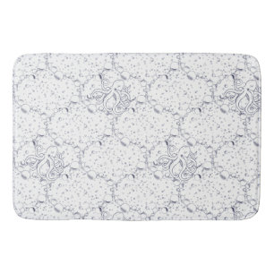 Octopus Pattern Bath Mat