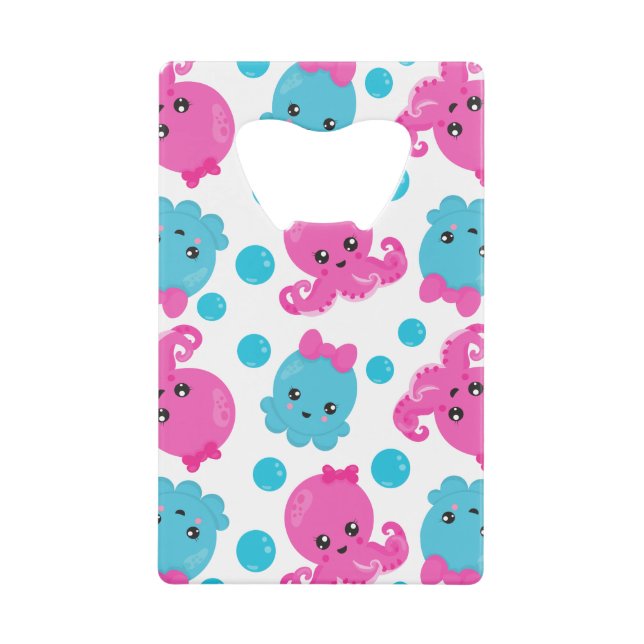 Octopus Pattern, Cute Octopus, Sea Animals (Front)