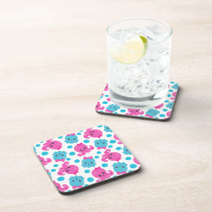 Octopus Pattern, Cute Octopus, Sea Animals Coaster