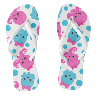 Octopus Pattern, Cute Octopus, Sea Animals Thongs