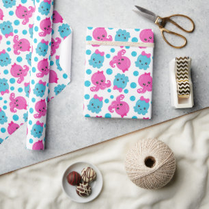 Octopus Pattern, Cute Octopus, Sea Animals Wrapping Paper