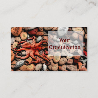 Octopus Pebbles Business Card