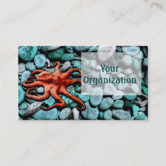 Octopus Pebbles Business Card