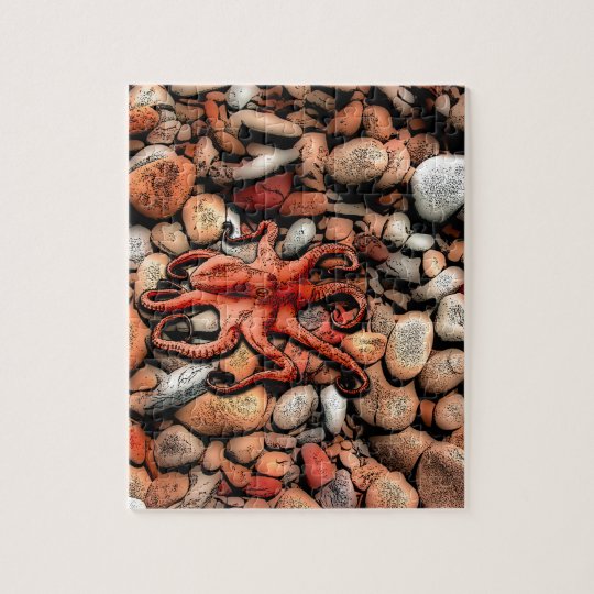 Octopus Pebbles Jigsaw Puzzle