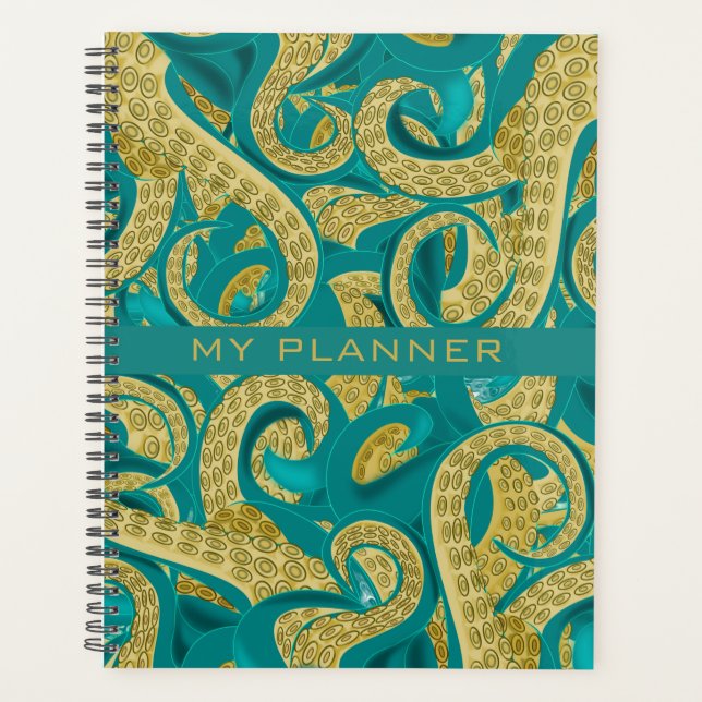 Octopus Planner - Personalised (Front)