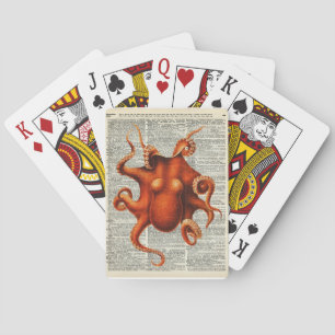 Octopus Playing Cards