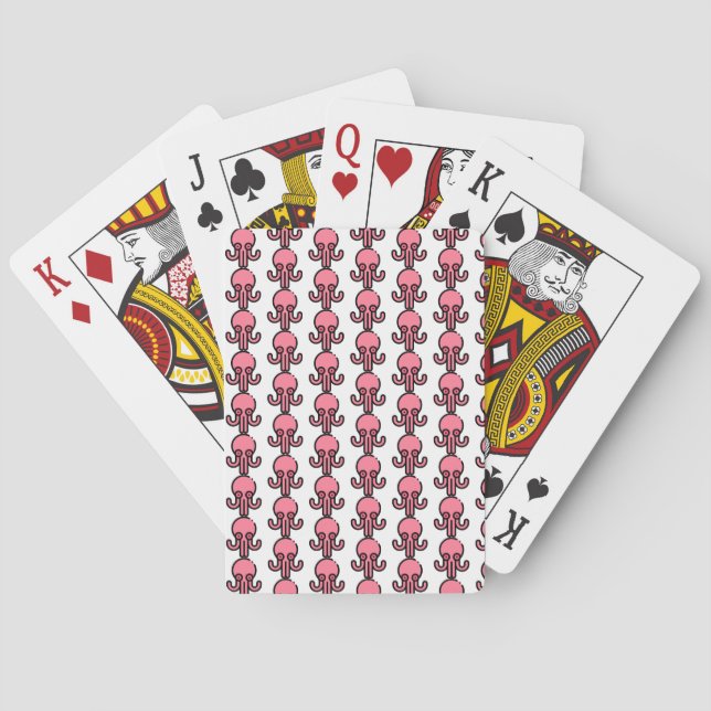 Octopus Playing Cards (Back)
